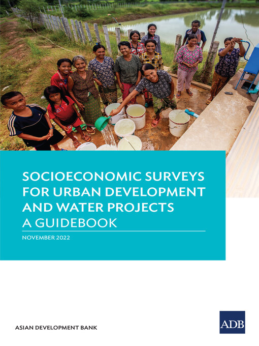 Title details for Socioeconomic Surveys for Urban Development and Water Projects by Asian Development Bank - Available